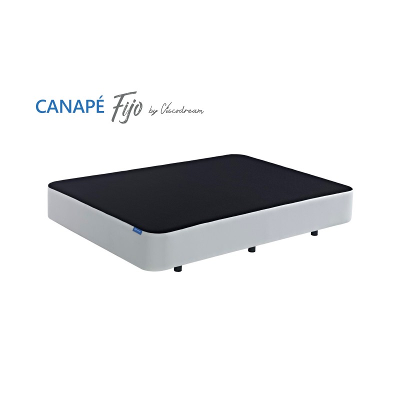 Canapé Fijo  Viscodream Tapizado en Polipiel