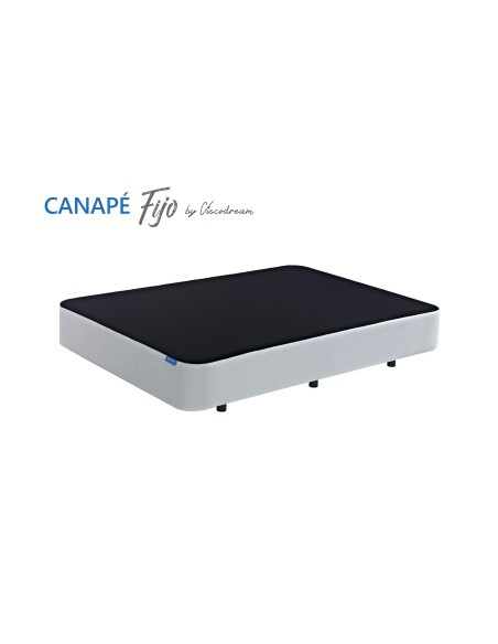 Canapé Fijo  Viscodream Tapizado en Polipiel